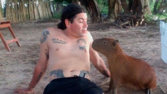 Pablo Lescano defendió la aparición de los carpinchos en Nordelta: Amigo cumpinchi