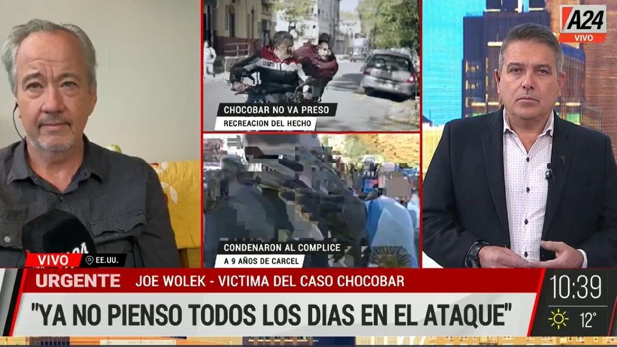 Exclusiva de A24: Habló por primera vez la víctima del caso Chocobar: Estoy desilusionado