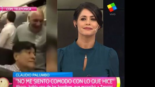 Habló el hombre que escrachó a Carlos Zannini en el avión