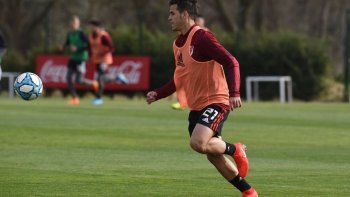 Una baja para River: Cristian Ferreira sufrió un esguince de rodilla y estaría dos semanas inactivo