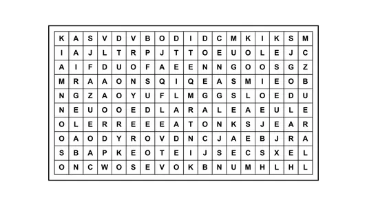 Encontrá la frase escondida: un reto literario en una sopa de letras
