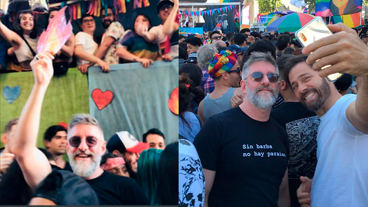 Luis Novaresio en la marcha del orgullo gay: Por qué macho