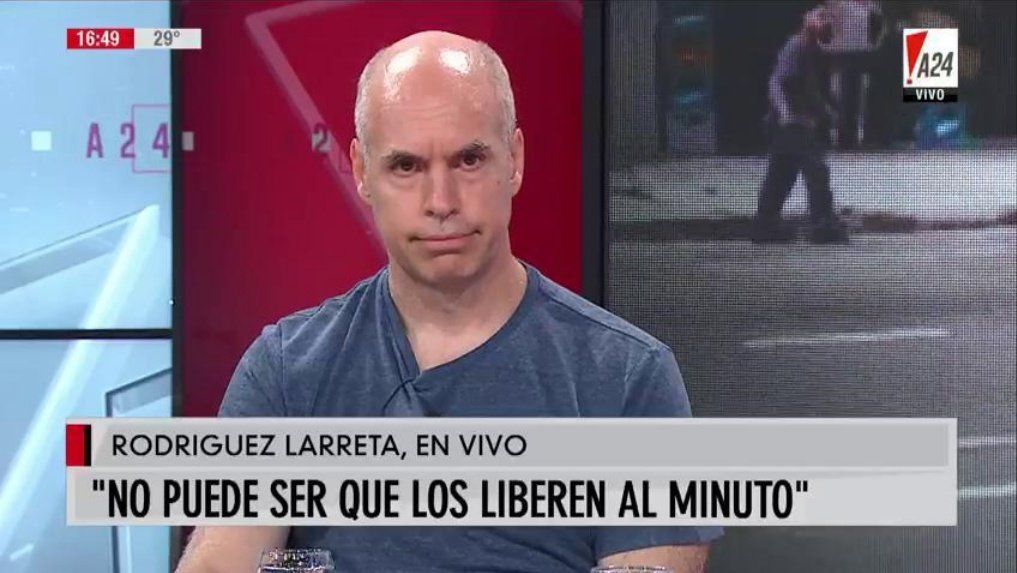 Rodríguez Larreta dice que la gente reconoce que ven más policías en las calles