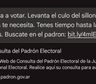 Andá a votar, levantá el culo del sillón: el violento mensaje que se viralizó en las elecciones de CABA