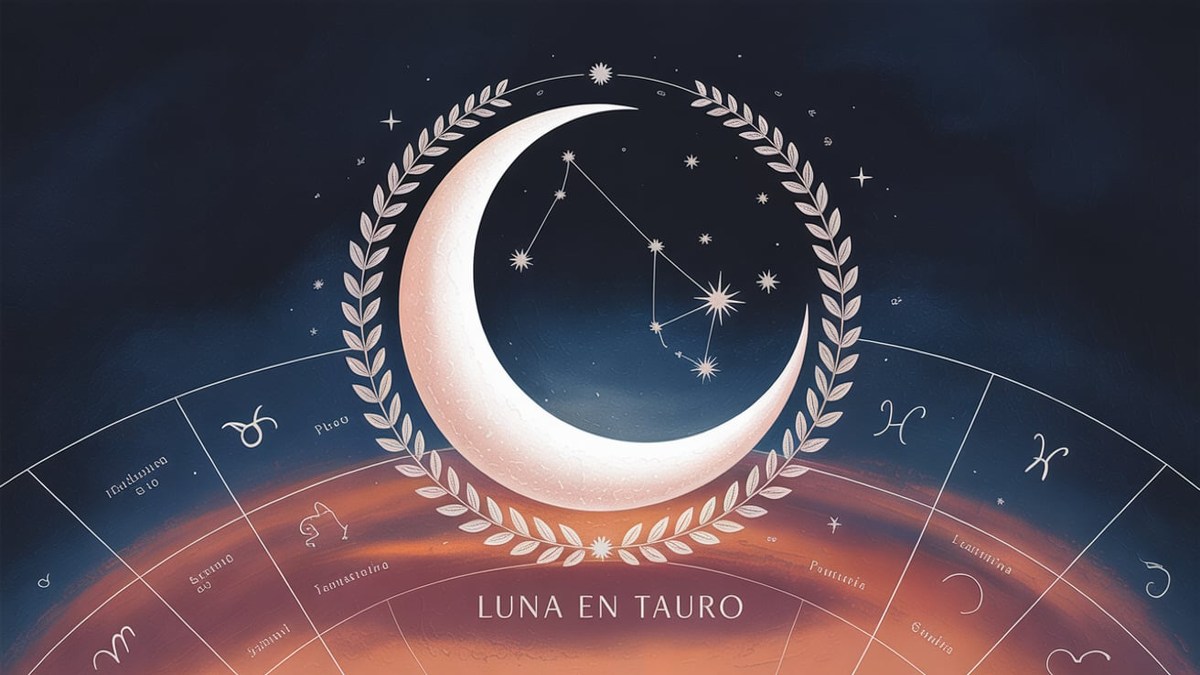 Luna en Tauro: la calma se vuelve un acto de amor propio. Foto: Ideogram