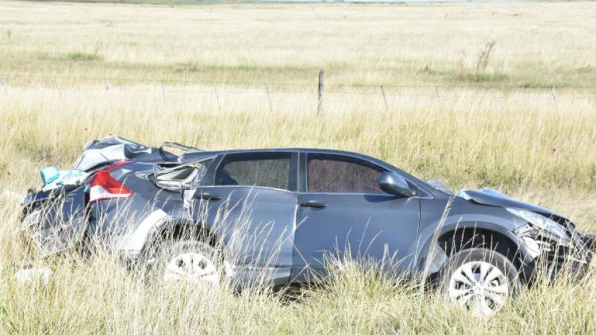Murió el director del Banco Provincia de Neuquén y sus dos hijos en un accidente de tránsito múltiple. (Foto: El Popular de Olavarría)