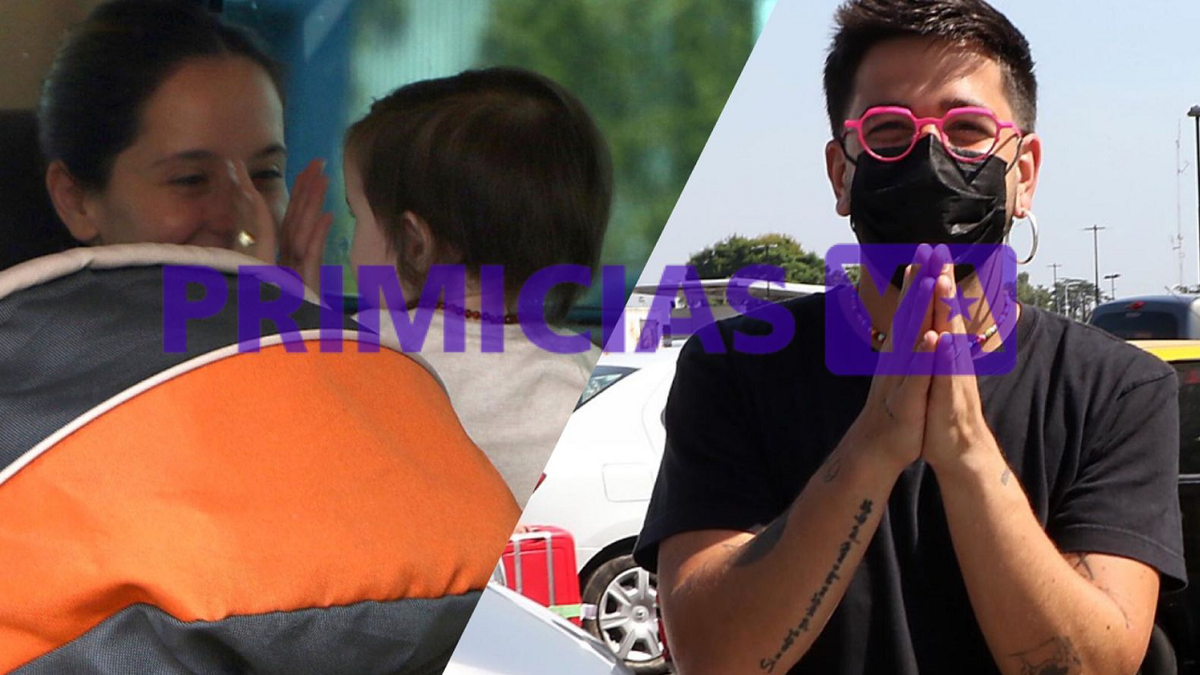 Camilo y Evaluna Montaner llegaron al país en medio de la polémica por el género de Índigo: las fotos&nbsp;