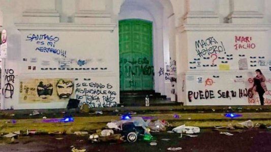 Cuánto costará arreglar el Cabildo tras la marcha de Santiago Maldonado