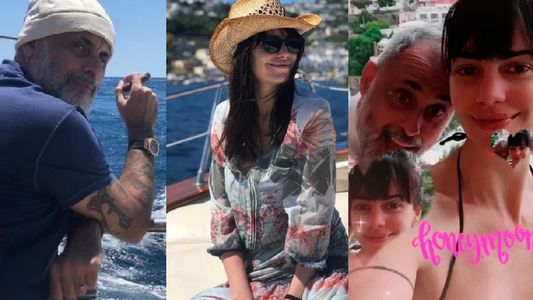 Jorge Rial y Romina Pereiro: la intimidad de su luna de miel en Italia