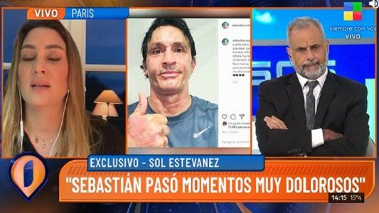 Sol Estevanez habló del accidente de Sebastián: Era un dolor tan grande que no lo podía manejar