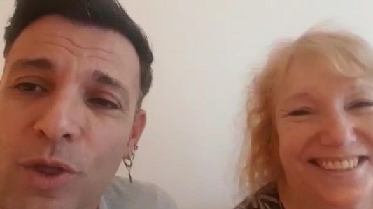 El mensaje de Martín Bossi y su mamá para Alberto Fernández: Usted no se cuida