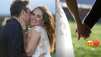 Así fue el casamiento de Belén Francese: las fotos íntimas del sí que dio en Mendoza