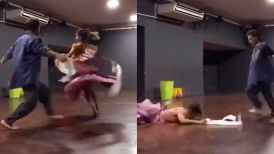 Lourdes Sánchez se accidentó en pleno ensayo del Súper Bailando 2019