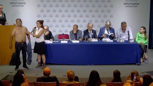 Magnetismo corporal: el insólito acto antivacunas que sorprendió al Congreso y estalló en las redes