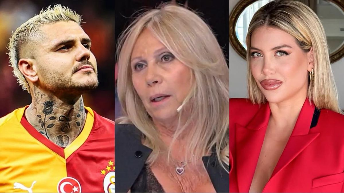 mauro icardi, ana rosenfeld y wanda nara