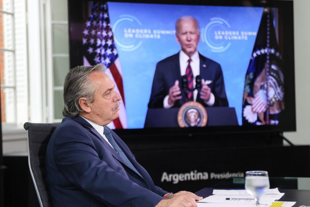 Ante Biden y 17 líderes de la Cumbre Climática