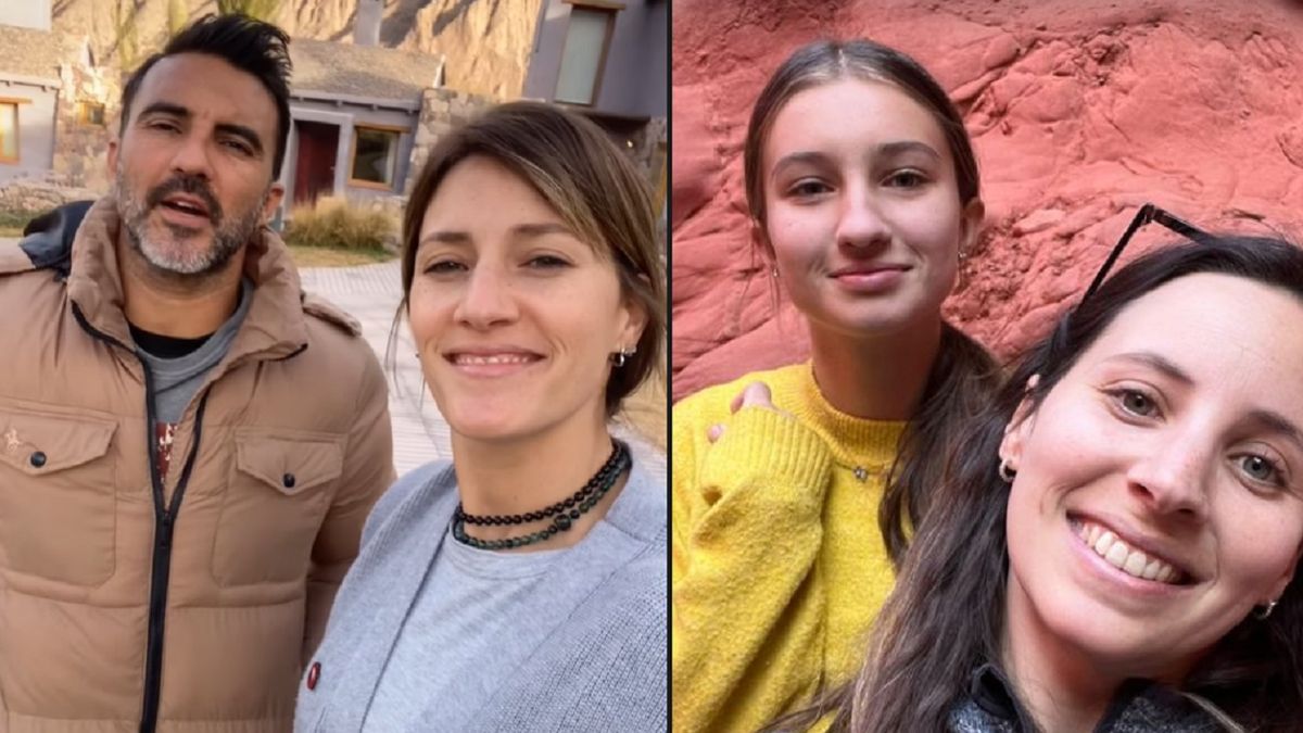 Indiana Cubero y el inédito momento que vivió en medio de las vacaciones con su papá y Mica Viciconte