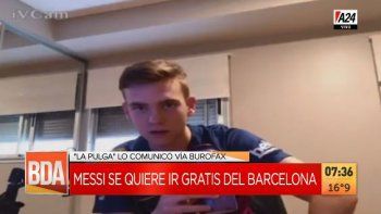 Viral: la bronca de un fanático del Barcelona contra Messi