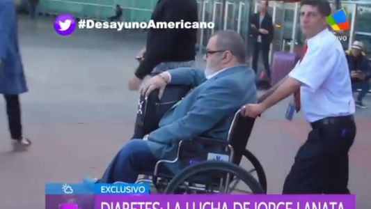 Jorge Lanata explicó por qué se traslada en silla de ruedas