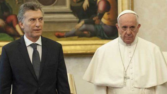 Mauricio Macri saludó al Papa Francisco por sus 5 años al frente de la Iglesia