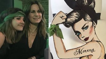 La hija de Nancy Duplaá y Pablo Echarri celebró sus 15 y la temática de la fiesta fue el aborto legal