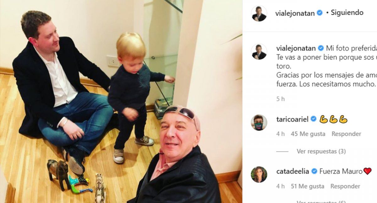 La foto y la frase que posteó Jonatan Viale