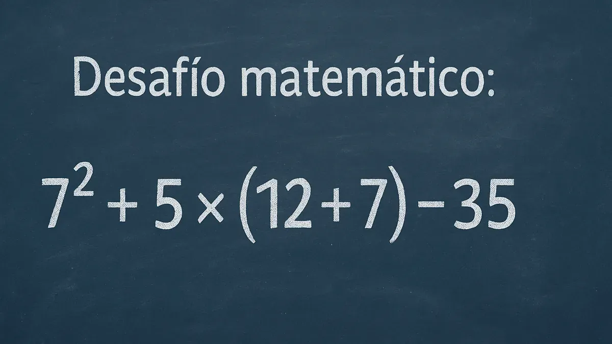 La regla esencial para resolver este desafío matemático es conocido como PEMDAS (por sus siglas en inglés) o jerarquía de operaciones.