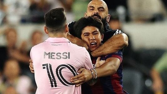 Furor por Messi en Honduras: la medida extrema para evitar que entren a la cancha a abrazar a Leo