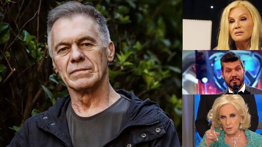 Miguel Ángel Solá apuntó contra Tinelli, Susana y Mirtha y los trató de Imbéciles