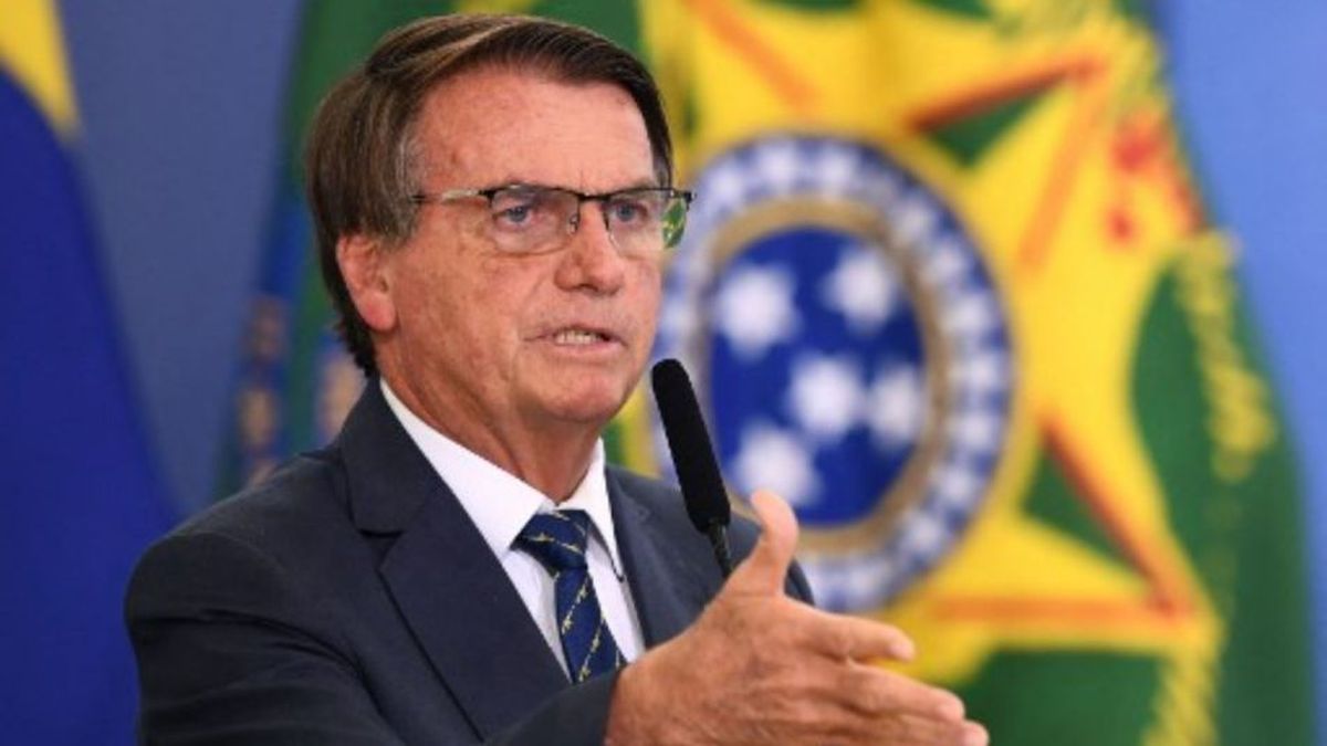 Jair Bolsonaro, presidente de Brasil. La carne porcina de ese país está presente en las góndolas de varios países de la región. (Foto: AFP).