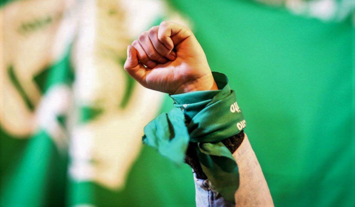 A dos años del primer pañuelazo, una nueva marcha frente al Congreso reclama aborto legal