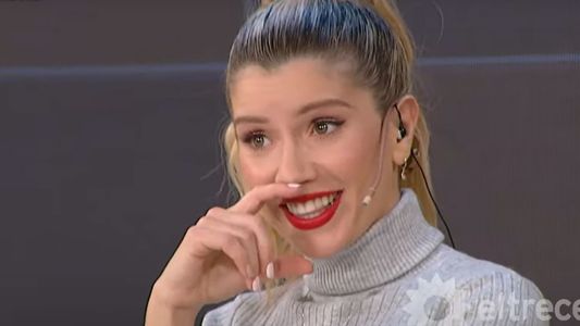 Laurita Fernández se sorprendió con el ejercicio de los 2 kilos