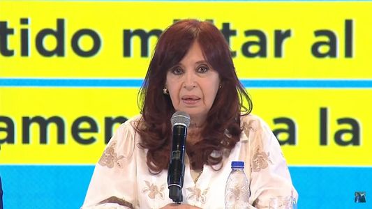 Cristina Kirchner: No me interesa si me van a meter presa, me importa que volvamos a reconstruir un Estado democrático