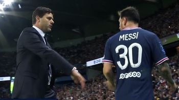 Qué dijo Pochettino del cambio de Messi y su enojo al salir