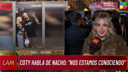 Coti Romero confirmó su romance con Nacho Castañares: Nos estamos conociendo