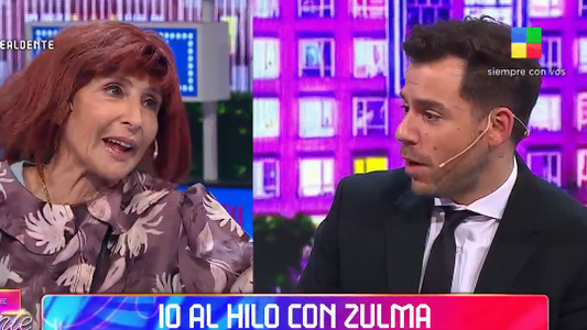 Zulma, el personaje de Gladys Florimonte, prendió fuego la noche y se abalanzó sobre Fer Dente: Soy salvaje