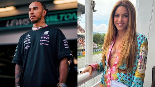 Shakira y Lewis Hamilton ya no ocultan su romance: el video de su salida nocturna en Barcelona