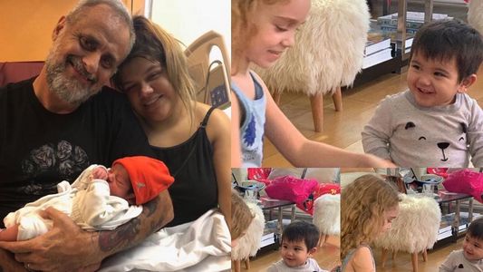 Rial se reencontró con su nieto e hizo su descargo para los que lo acusaron de violar la cuarentena