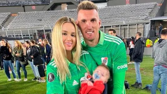 El picante posteo de la esposa de Franco Armani tras las críticas al arquero de River