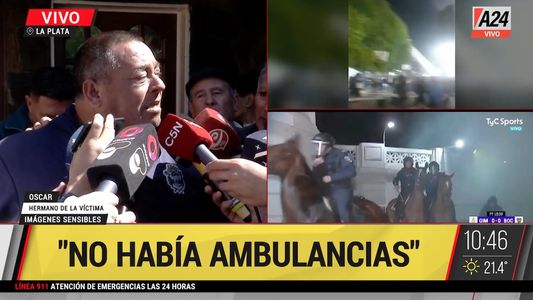 El hermano del hincha de Gimnasia muerto culpó a la policía: Lo mató la represión