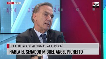 Pichetto dice que espera una ratificación de la pertenencia de Massa a Alternativa Federal