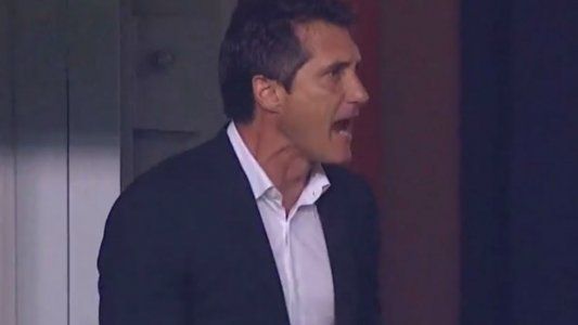 ¡Qué pase de mierda!, el video de la furia de Guillermo Barros Schelotto con uno de sus defensores