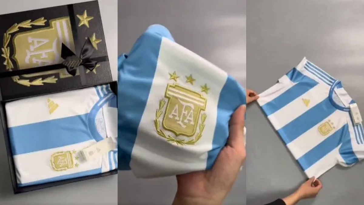 Se filtró la nueva camiseta de la Selección Argentina para la Copa