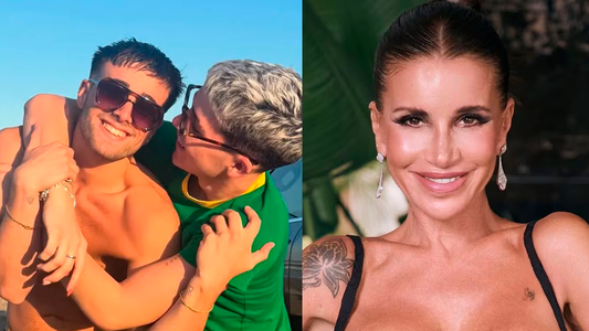 Flor Peña reveló cómo fue la presentación oficial del novio de su hijo, Juan Otero