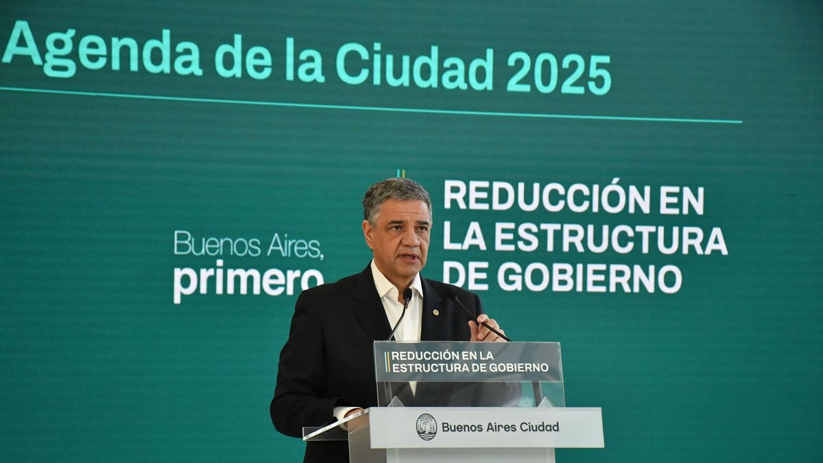 Motosierra porteña: Jorge Macri anunció la eliminación de 20 áreas del Ejecutivo de la Ciudad