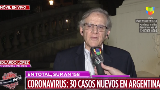 Es evidente que la gente no entendió el rol de la cuarentena: la dura advertencia del Dr. Eduardo López