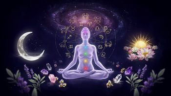 La propuesta astral de la semana se enfoca en afinar los procesos de nutrición celular y resguardar el sistema entérico. Foto: Astrología y salud holística. Ideogram.