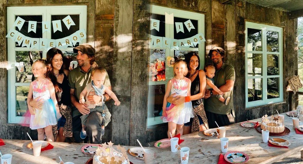 Zaira Nara volvió a San Martín de Los Andes y celebró el primer añito de su hijo Viggo