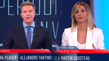 Alejandro Fantino y Débora Plager estrenaron Living in América: Ojalá sea por muchos años