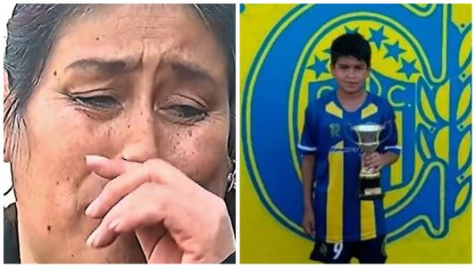 La mamá de Lucas, el nene que jugaba en Rosario Central y fue asesinado, contó cuál era el mayor sueño de su hijo